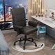 preview thumbnail 3 of 21, Adjustable Desk Chair Executive Office Chair Computer Chair Ergonomic Mid Back with 360°Swivel, Home Office Desk Chair