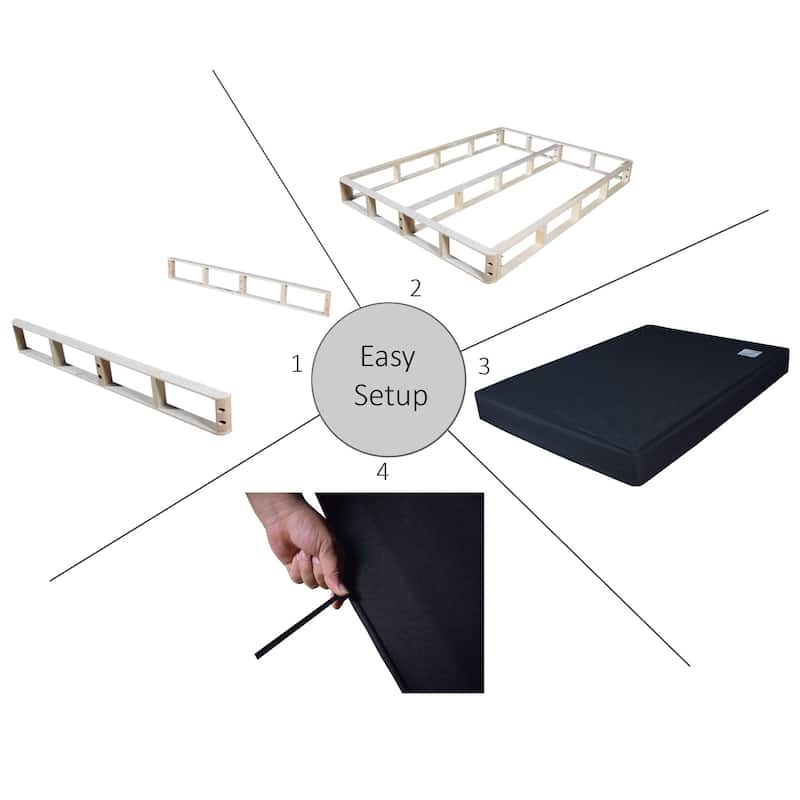 CraftPorch Minimalist Bed