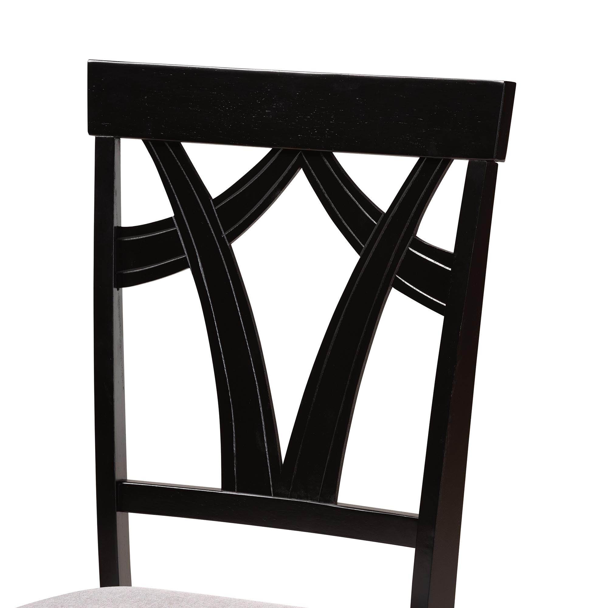 Luise Modern and Contemporary 5-Piece Wood Dining - Picture 10 of 12