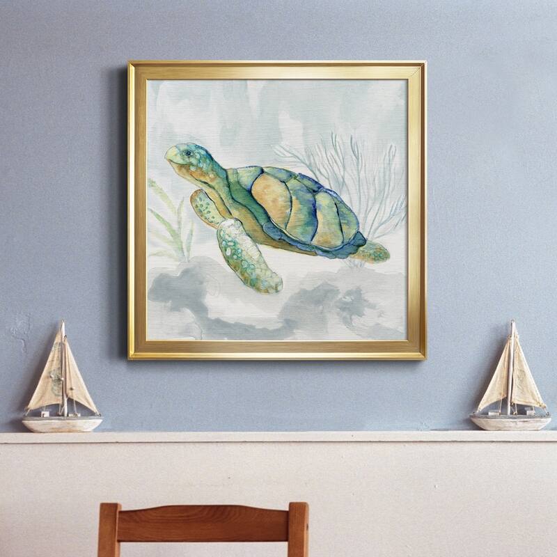 Jungle Tiger-Framed Canvas - Ready to Hang