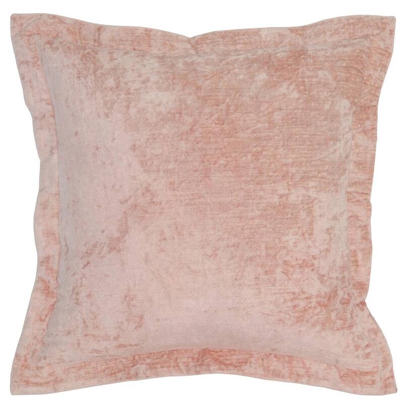 Kosas Home Lapis Velvet 22-inch Throw Pillow - light pink