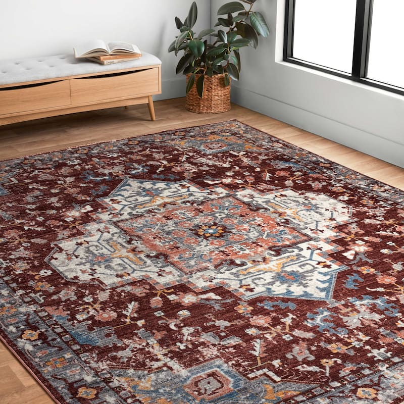 Alexander Home Hondo Traditional Oriental Area Rug