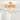 Warehouse of Tiffany 18" Wellmian 5-Light Matte Gold Semi-Flushmount Ceiling Lamp Mini Glass Globe Shades