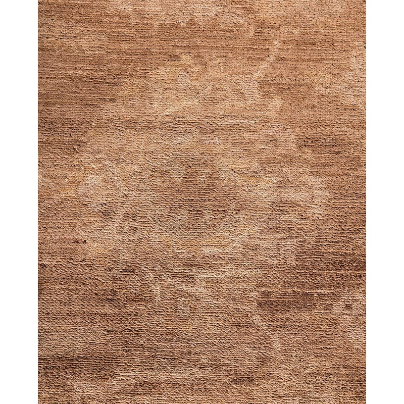 Overdyed One-of-a-Kind Hand-Knotted Area Rug - Beige - 12' 1" x 14' 10"