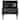 Portable Square Charcoal Grill- Black