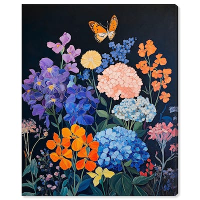 Twilight Blossoms I Canvas by Art Remedy, Gallery Wrapped