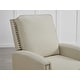 preview thumbnail 37 of 68, Spruce & Spring Alston Push Back Recliner Chair with Nailhead Trims for Living Room