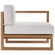 preview thumbnail 4 of 9, Upland Outdoor Patio Teak Wood 4-Piece Furniture Set