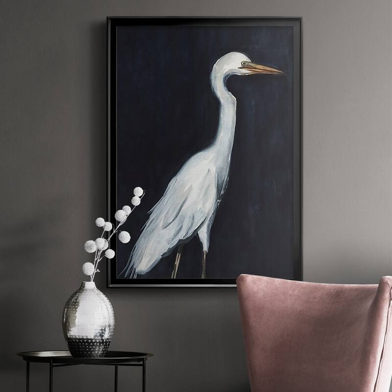 Calm Great Egret II Premium Framed Print - Ready to Hang