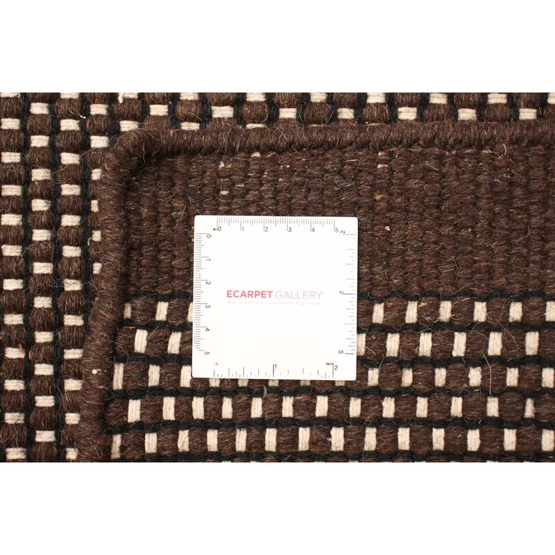ECARPETGALLERY Hand Loomed Bungalow Wool Dhurrie