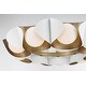 preview thumbnail 8 of 10, Minka Lavery 3779 Flare 9 Light 35" Wide Multi Light Pendant with