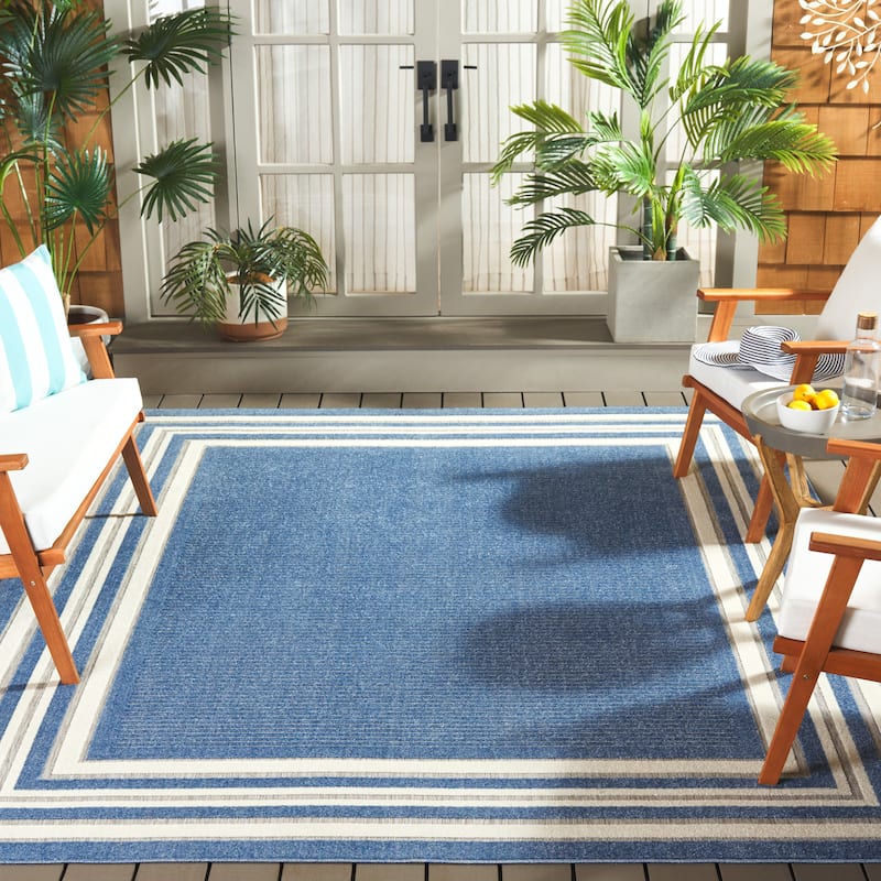 SAFAVIEH Cabana Pratima Indoor/Outdoor Waterproof Patio Backyard Rug
