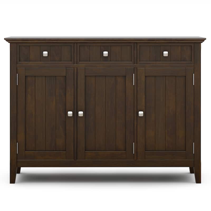 WYNDENHALL Normandy SOLID WOOD Entryway Storage Cabinet