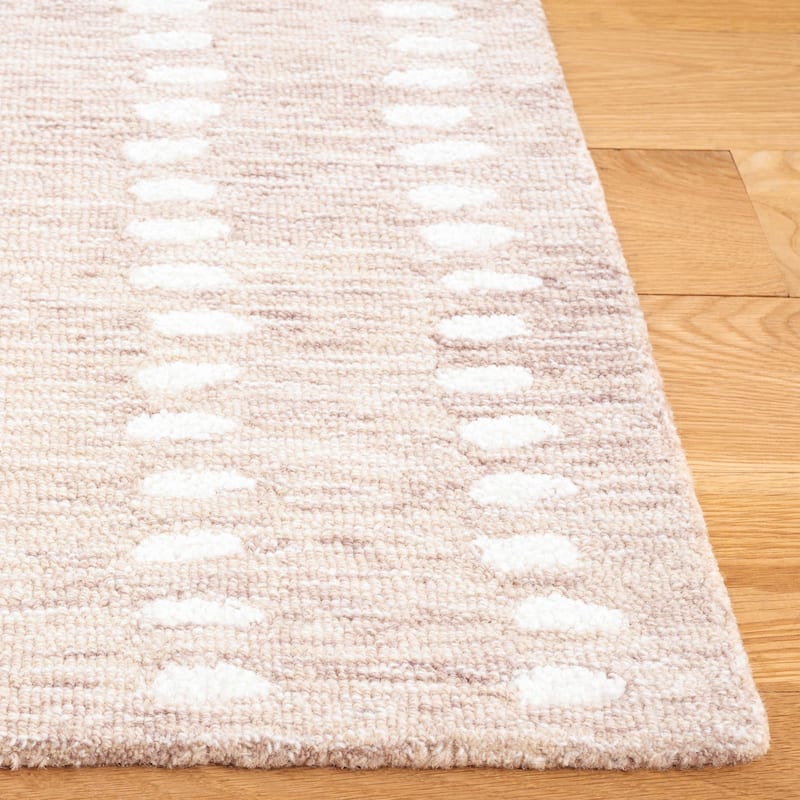SAFAVIEH Handmade Abstract Damhnait Contemporary Wool Rug