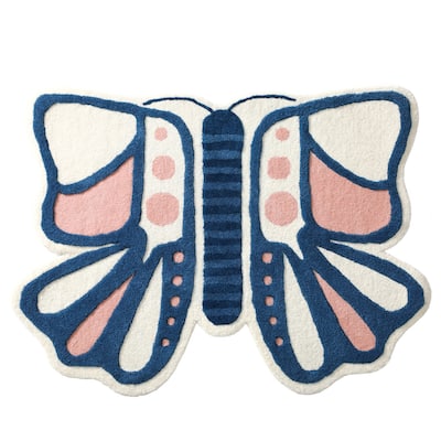 Nico & Yeye Butterfly Kids Rug - 3' x 5'