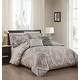preview thumbnail 3 of 4, Tisdale 9-Piece Damask Printed Comforter and Sheet Set