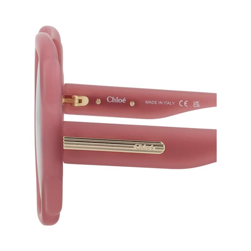 Chloé Round-Frame Recycled Injection Sunglasses