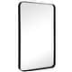 preview thumbnail 105 of 123, TEHOME Kengston Modern & Contemporary Rectangular Bathroom Vanity Mirror 20'' x 30'' - Black