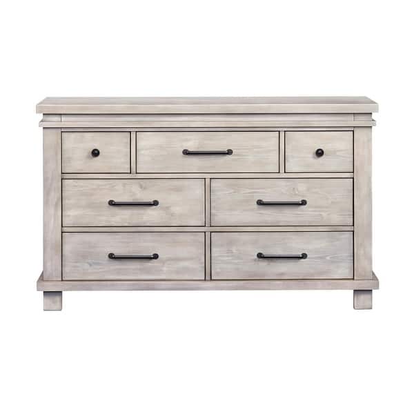 slide 2 of 5, Soho Baby Hampton 7 Drawer Dresser Stone Wash