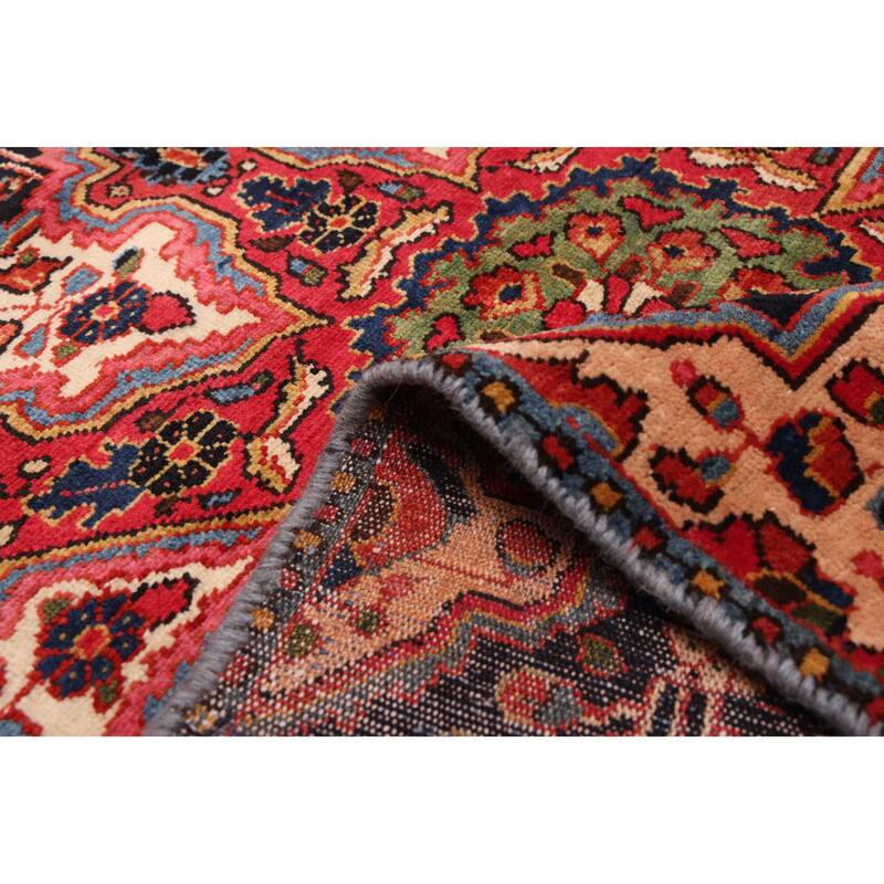 ECARPETGALLERY Hand-knotted Anatolian Vintage Dark Navy Wool Rug - 3'3 x 5'5