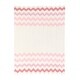 preview thumbnail 3 of 2, Lambs & Ivy Pink & White Chevron Knit Baby Blanket