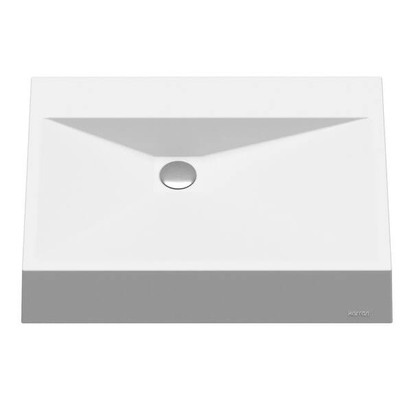 slide 2 of 10, Karran Envy Quartz 24.5 inch Bathroom Vessel Sink White