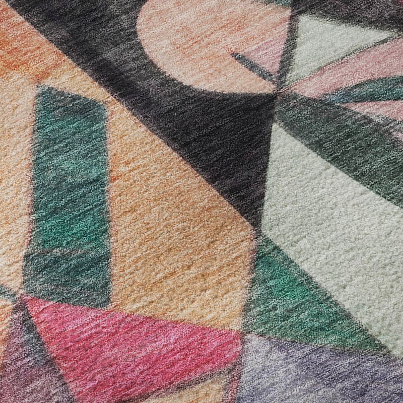 Premium Washable Super Soft Mosaic Contemporary Mayfield Rug