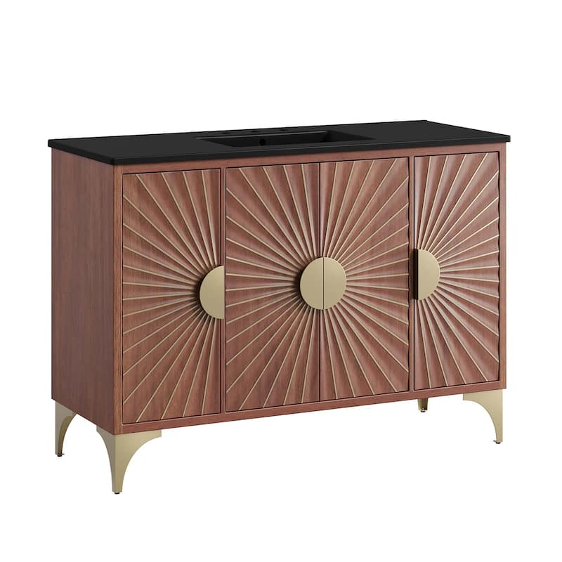 Daylight 48" Bathroom Vanity - Walnut