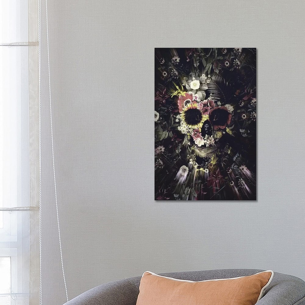 iCanvas "Garden Skull" by Ali Gulec Canvas Print