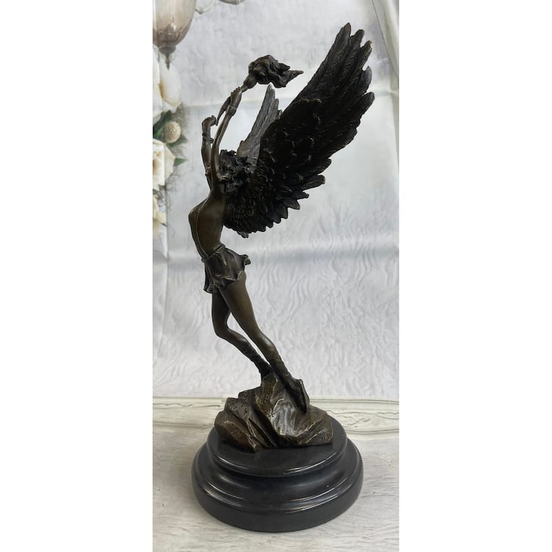 Hand Made Venus Goddess Of Love Bronze Sculpture Statue Art Figurine By Moreau