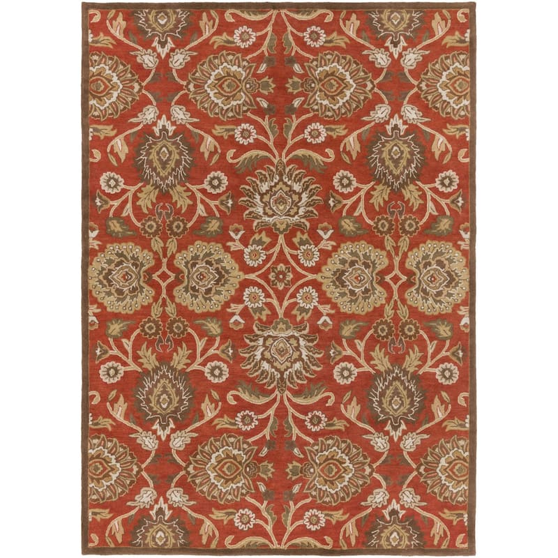 Livabliss Caesar Updated Traditional Paisley Hand Tufted Area Rug.