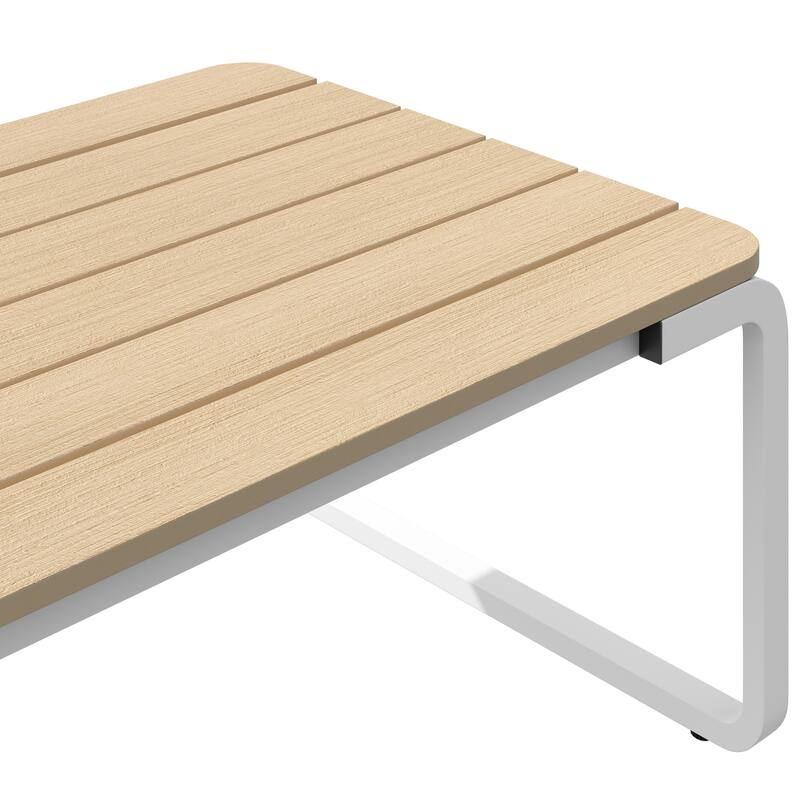 Corvus Akrotiri Outdoor Slatted Top Coffee Table