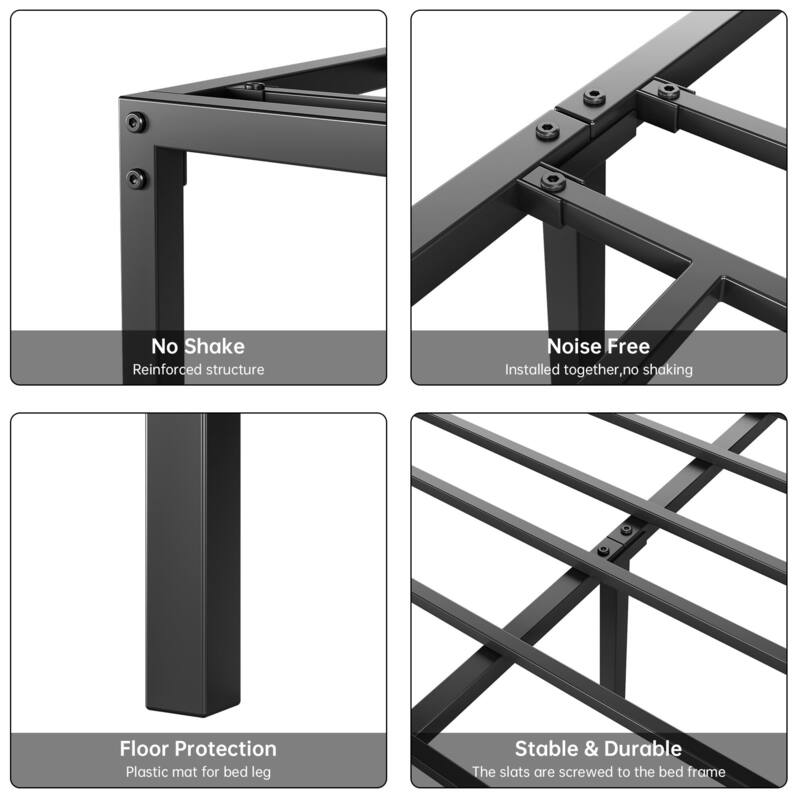 Bed Frame No Box Spring Needed