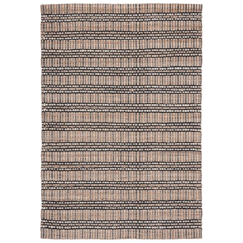 SAFAVIEH Handmade Natural Fiber Marharita Geometric Seagrass Rug