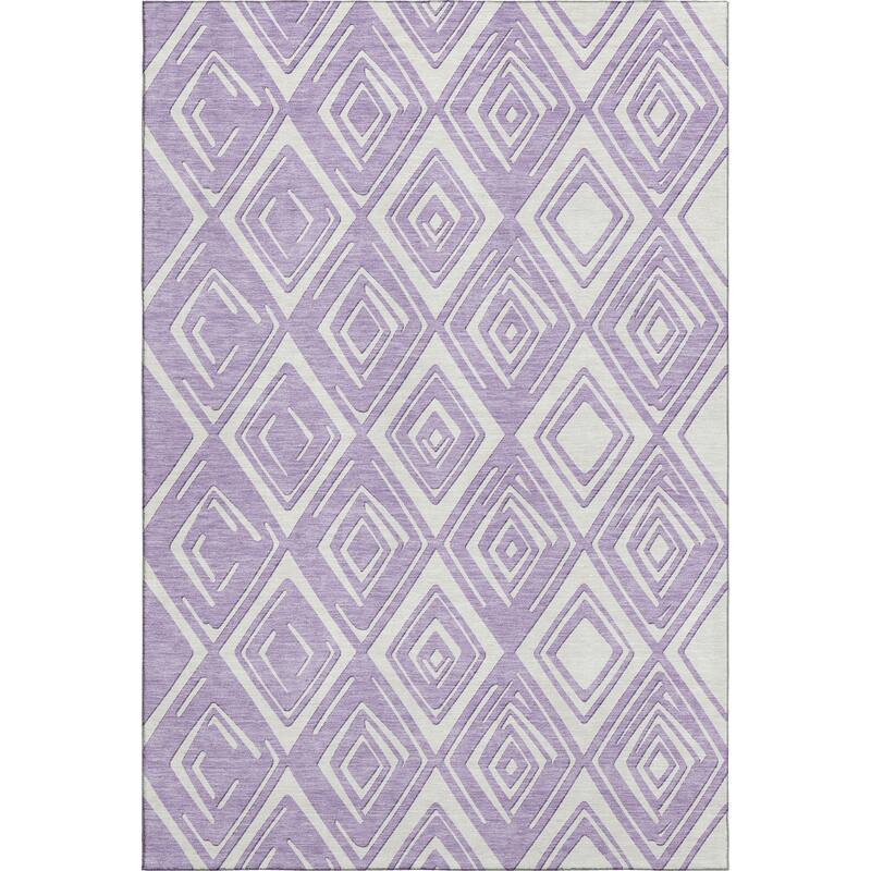 Premium Washable Super Soft Diamond Cascade Mayfield Rug