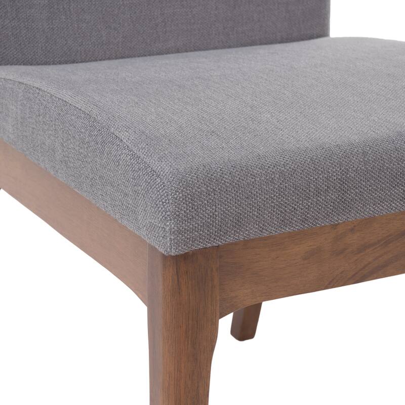 Fabric Dining Chair Side Dining Chair Upholstered Back Lounge Chair