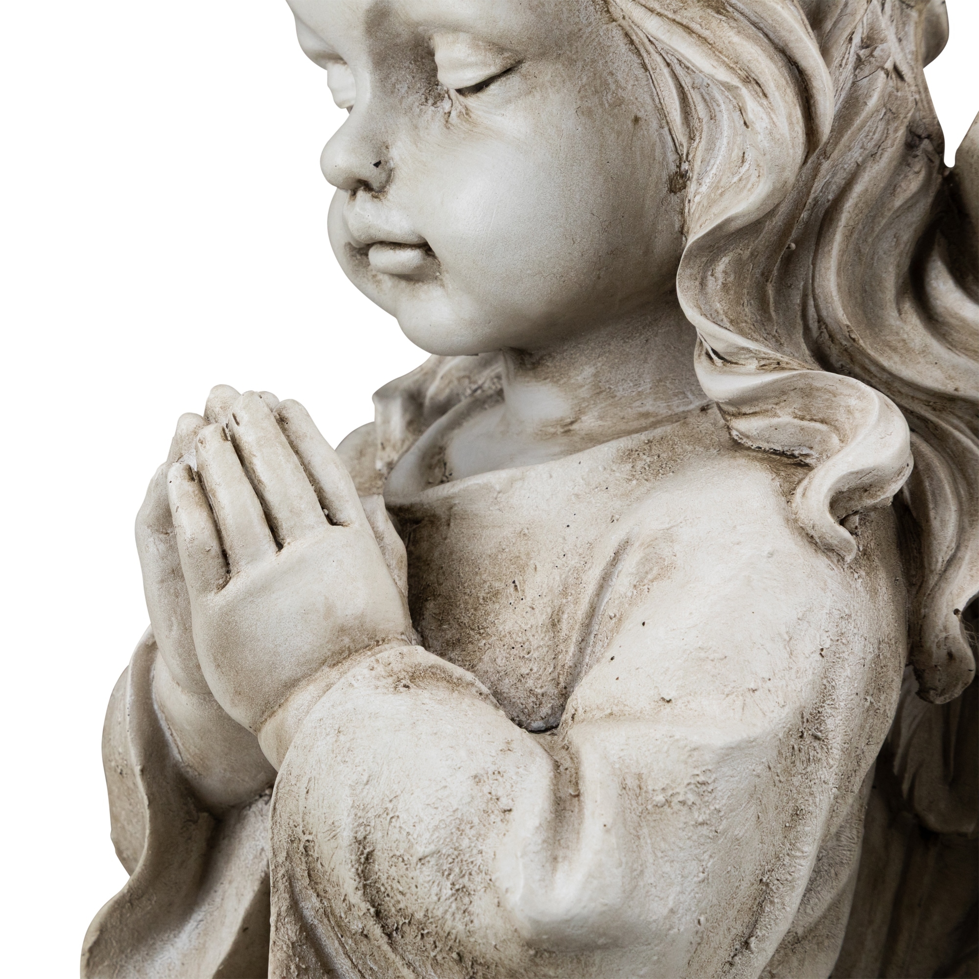 Northlight Kneeling Praying Cherub Statue - 14 inch - Beige, Size: 13, image size:2000x2000