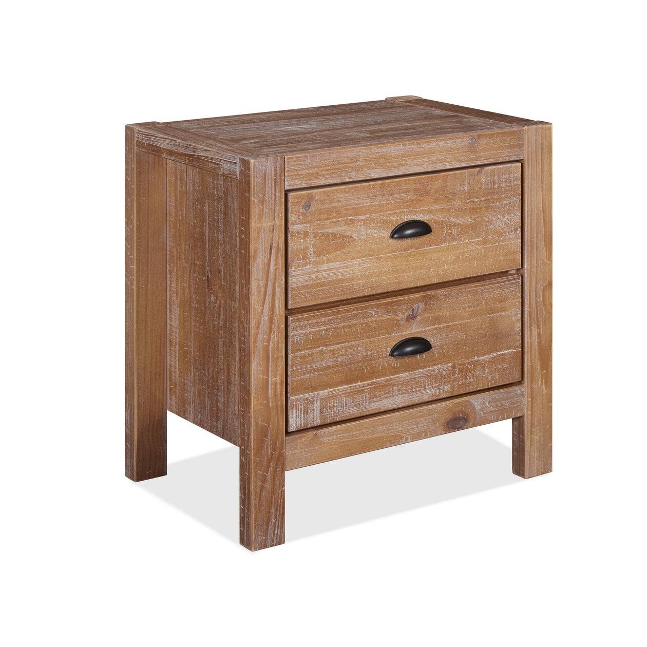 Montauk Solid Wood 2drawer Nightstand Bed Bath & Beyond 20603190