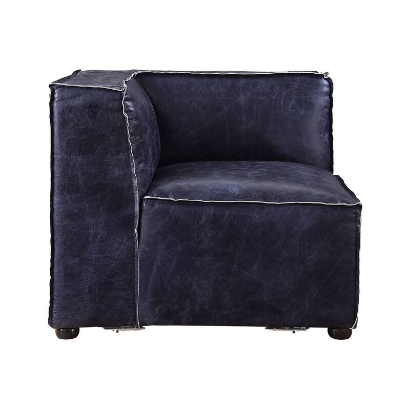 ACME Birdie Modular Armless Wedge in Vintage Blue
