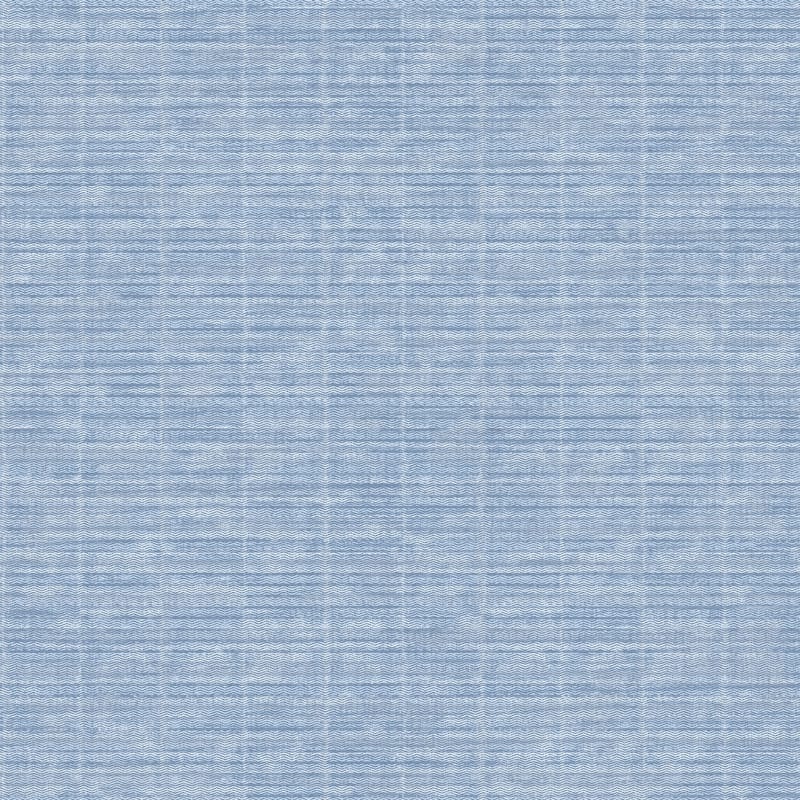 Galerie Wallcoverings TexStyle Collection Woven Weave Non-woven Metallic Wallpaper Roll - 33 feet x 21 inches - Blue