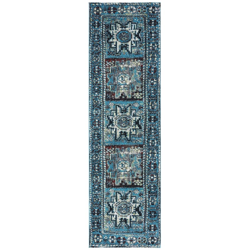 SAFAVIEH Vintage Hamadan Gody Oriental Distressed Rug
