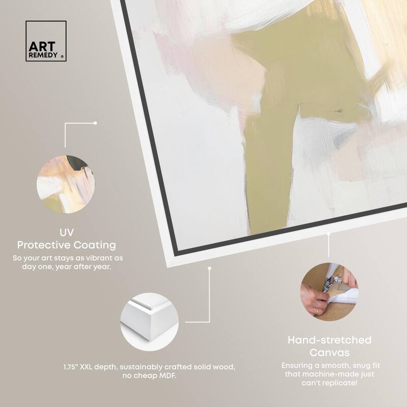 Dynamic Color IV Canvas by Art Remedy