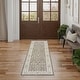 preview thumbnail 13 of 13, Nourison Renewed Indoor only Persian Area Rug 2' 2" x 7' 6" - Ivory/Mocha