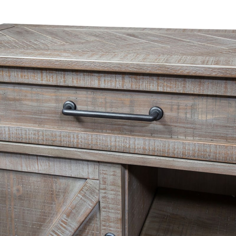 Liberty Furniture Parkland Falls Weathered Taupe Sofa Table