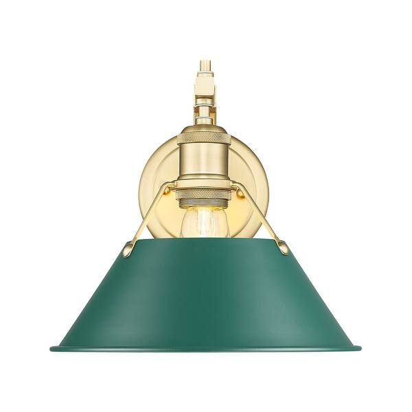 slide 1 of 1, Golden Lighting 3306-1W BCB Orwell 10" Tall Wall Sconce Brushed Champagne Bronze