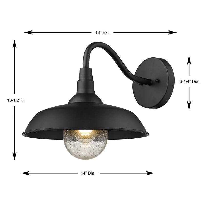 Burry 1-light Outdoor Wall Light