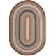 preview thumbnail 34 of 93, SAFAVIEH Handmade Braided Juliana Country Rug 5' x 8' Oval - Brown/Multi
