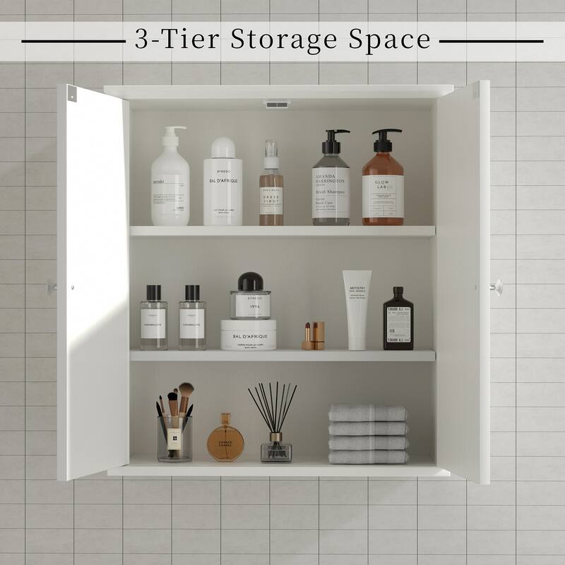 Wall-Mounted Bathroom Cabinet – Storage Cabinet for Kitchen Bathroom