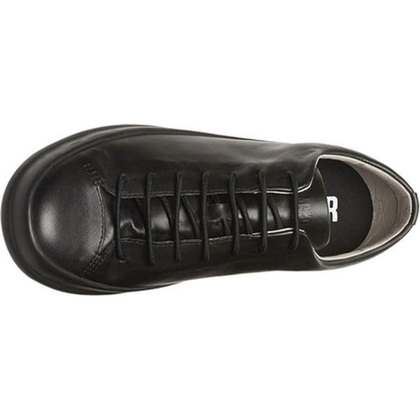 camper black leather shoes