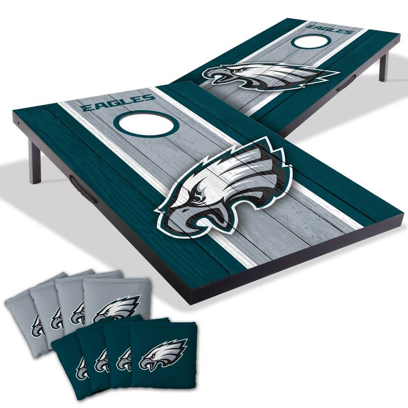 Philadelphia Eagles NFL Compact 2x3 Tailgate Cornhole Board Set - NO Accessories